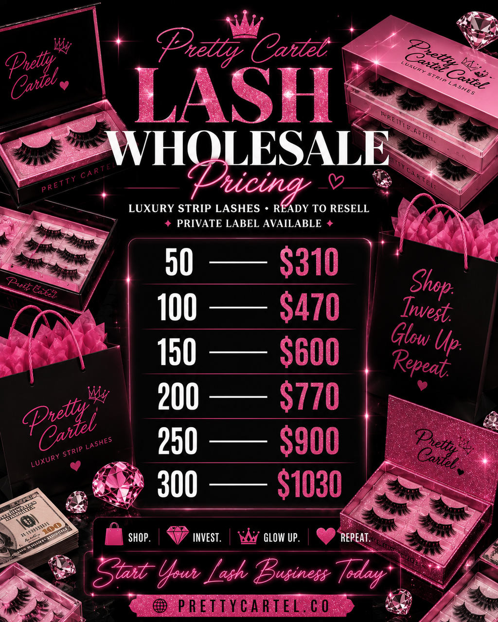 Boss Babe Lash Wholesale Bundle